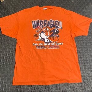War Eagle Orange Graphic Tee